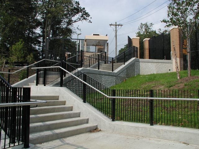 Park Stairs Railing