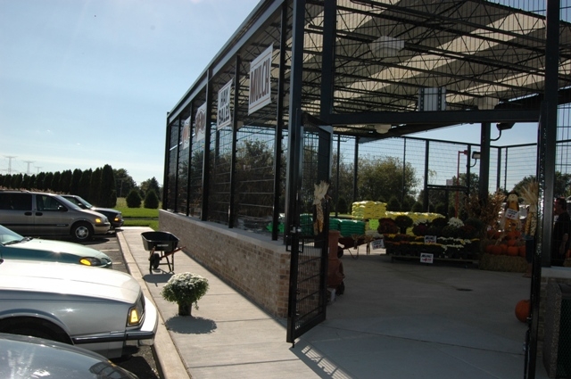 steel shade for warehouse