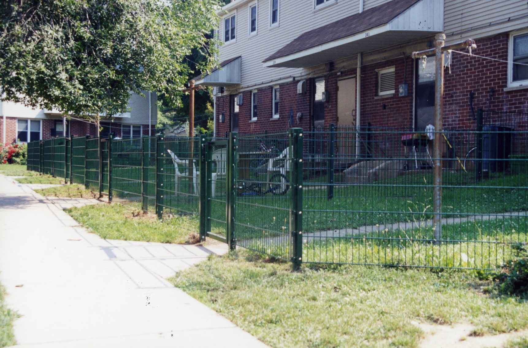 Residential fence