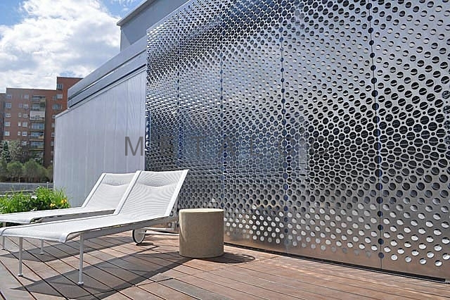 perforated Metal Sheet Railing