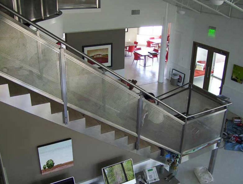 Stairs Safety Glass Railing