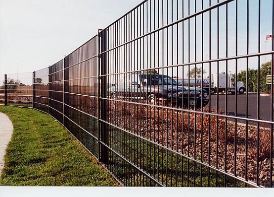 Iron Galvanized fence