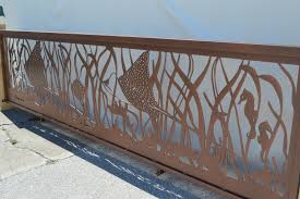 Decorative Metal Art Railing