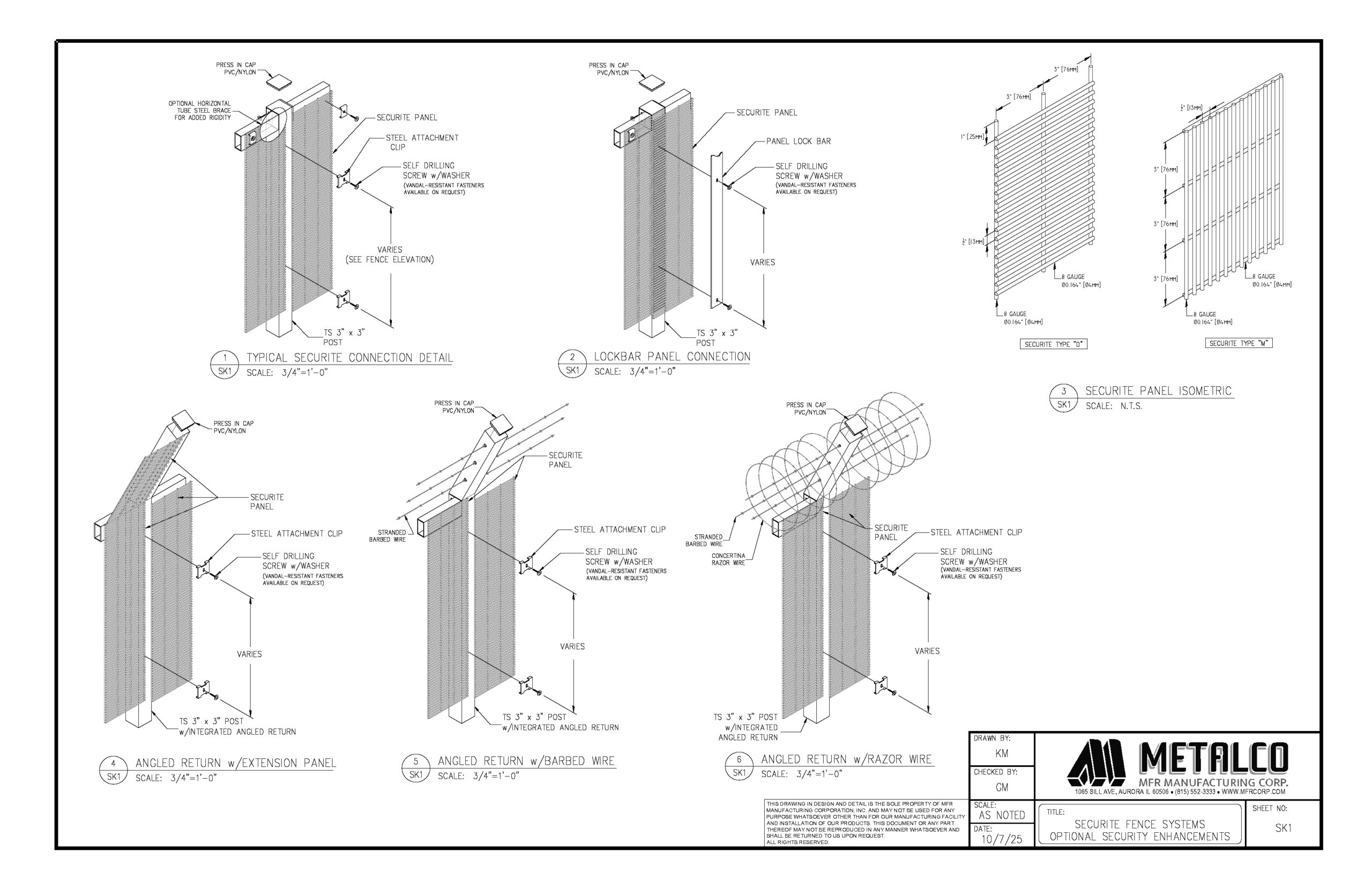 Security Enhancements for SECURITE Fence Systems