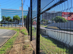 perimeter security fence